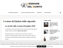 Tablet Screenshot of cessione-quinto.com